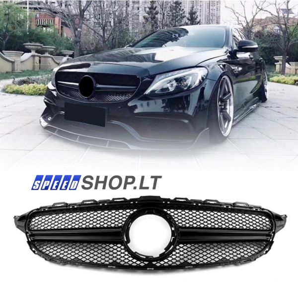Mercedes-Benz C klasė W205 priekinės grotelės